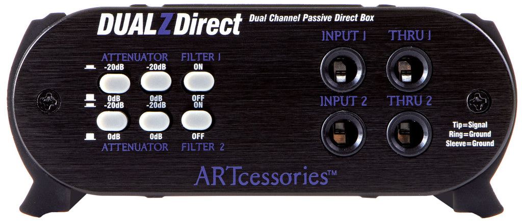 ART DUALZDIRECT 2-Channel Passive Direct Box
