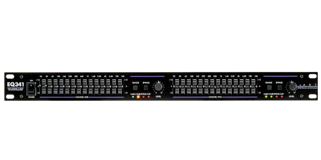 ART EQ341 Dual 15-Band Graphic EQ