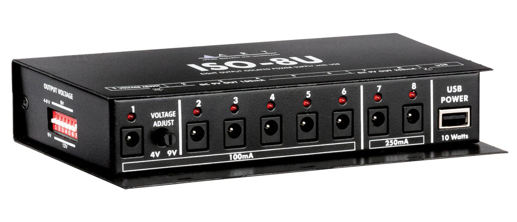 ART ISO-8U Pedalboard Power Supply