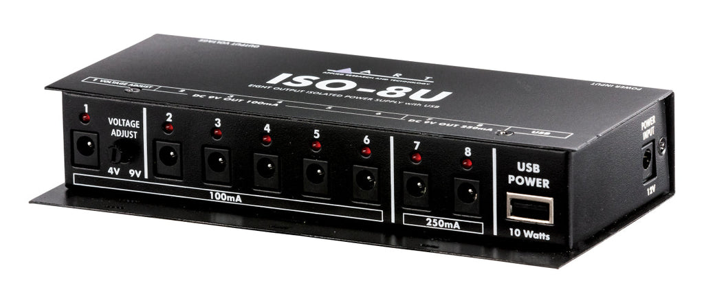 ART ISO-8U Pedalboard Power Supply