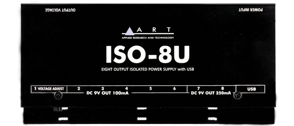 ART ISO-8U Pedalboard Power Supply