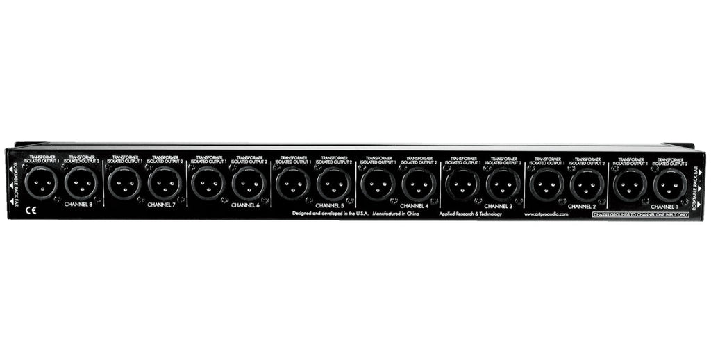 ART ARTS8-3WAY 8-Channel 3-Way Mic Splitter