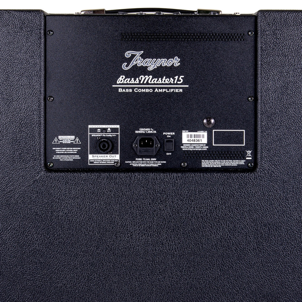 Traynor BM15C 600 Watt Bass Combo