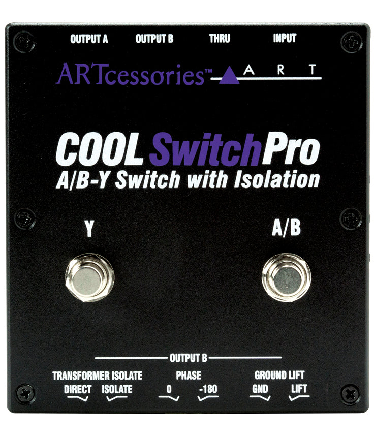 ART COOLSWITCHPRO A/B/Y Amplifier Switching Pedal