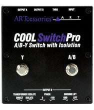 Load image into Gallery viewer, ART COOLSWITCHPRO A/B/Y Amplifier Switching Pedal