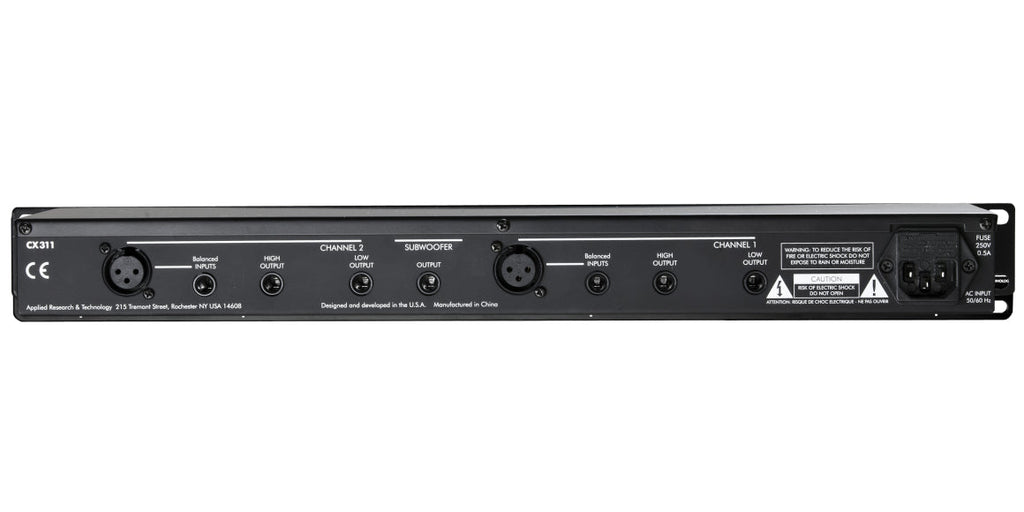 ART CX311 2-Way Crossover with Subwoofer Out