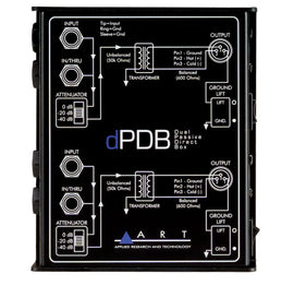 ART DPDB 2-Channel Passive Direct Box