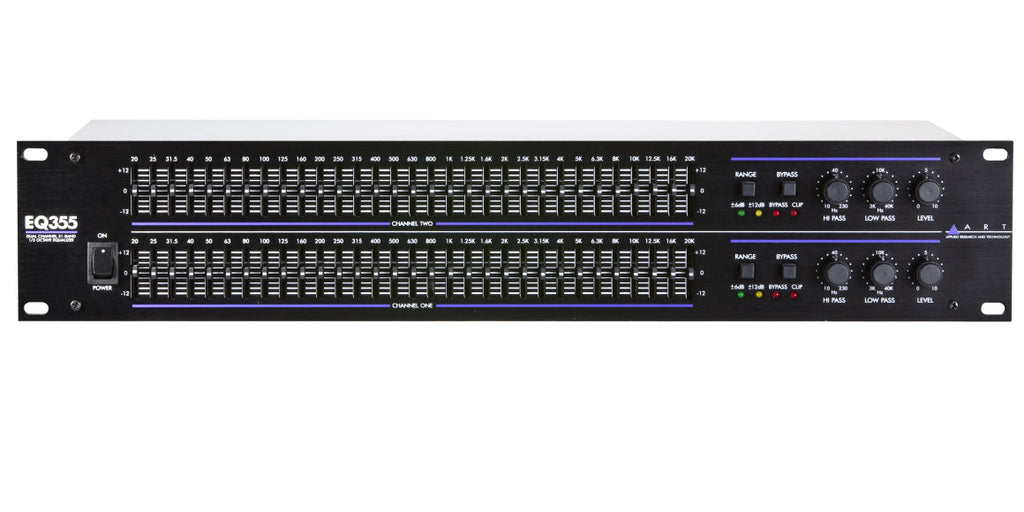 ART EQ355 Dual 31-Band Graphic EQ