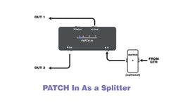 ART PATCHIN Compact Pedalboard Patchbay