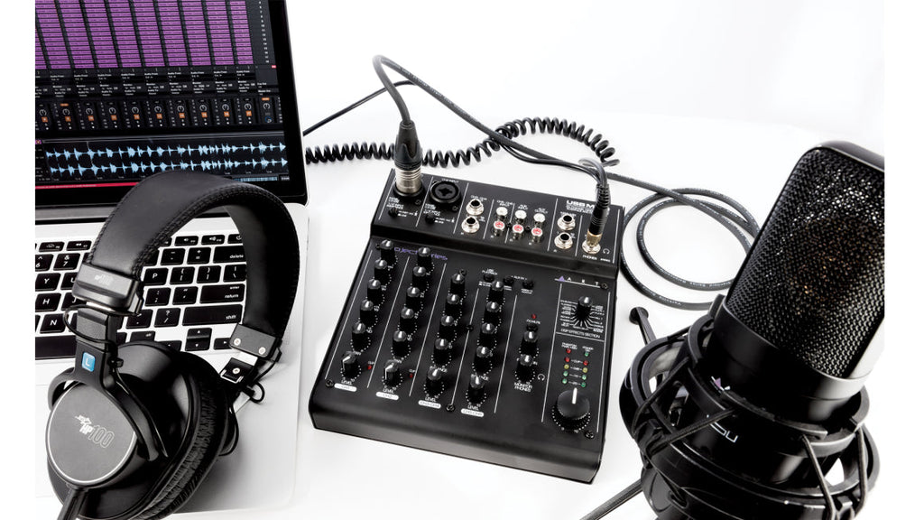 ART USBMIX6 6 Channel USB Recording Mixer w/Fx