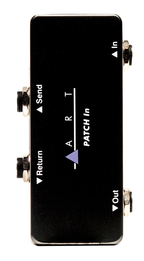 ART PATCHIN Compact Pedalboard Patchbay