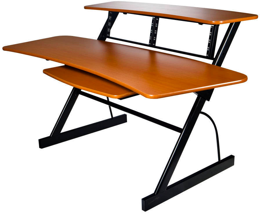 Yorkville SD1 Large Studio Desk / Workstation - Woodgrain Finish