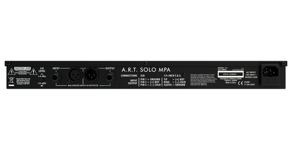 ART SOLOMPA Multivoice Tube Preamp