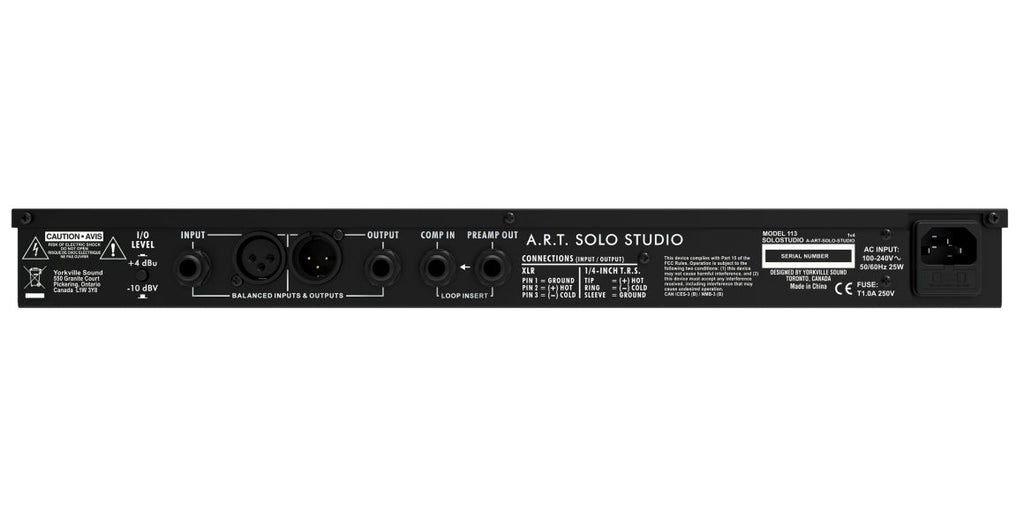 ART SOLOSTUDIO Multivoice Channel Strip