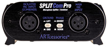 Load image into Gallery viewer, ART SPLITCOMPRO Pro Microphone Splitter / Combiner