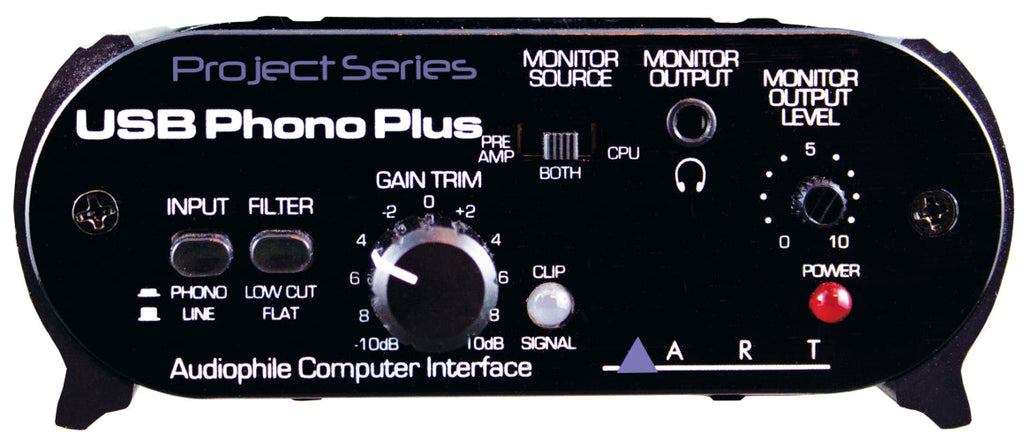 ART USBPHONOPLUSPS Phono Preamp and Audio Interface