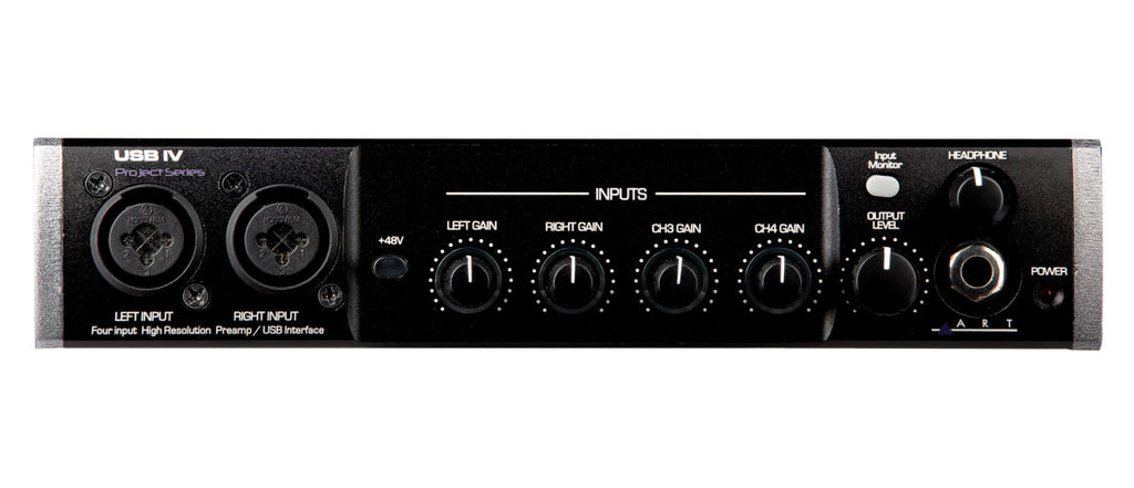 ART USBIV 4-In / 2-Out USB Audio Interface