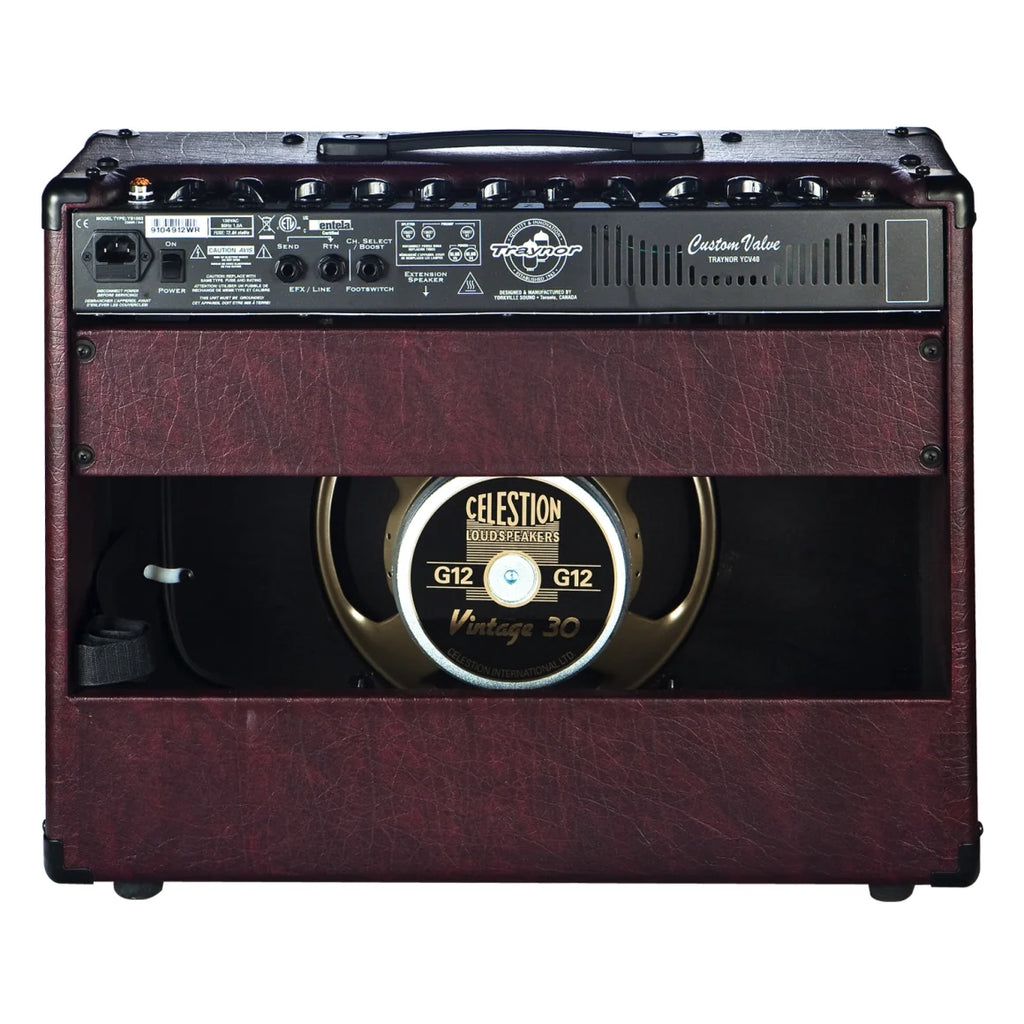 Traynor YCV40WR 40 Watt All-tube Guitar Combo – Wine Red