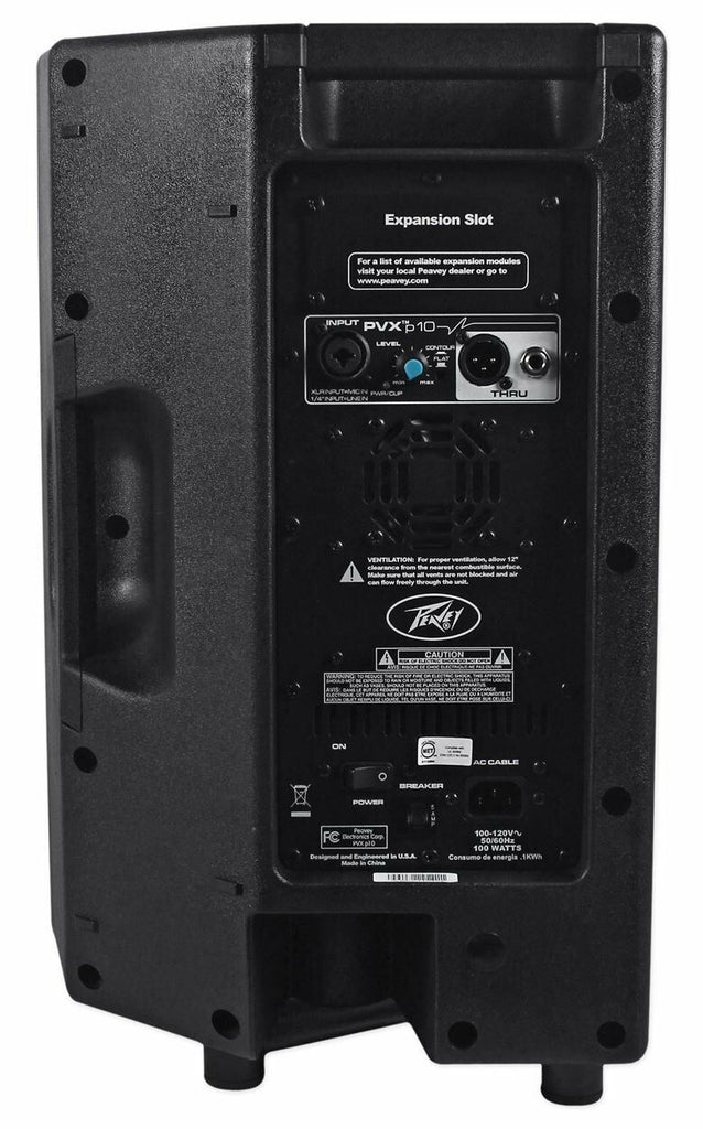 PEAVEY PVXp10 10" 2 WAY  ACTIVE DJ/PA/ KARAOKE LOUD SPEAKER