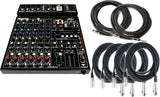 Peavey PV 10 AT 10 Channel Compact Mixing Mixer Console with Bluetooth Auto-Tune pitch correction + 2 1/4