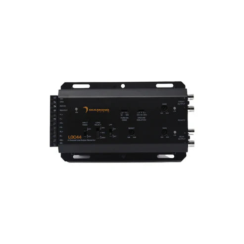 Diamond Audio LOC44 LOC Series 4-Channel Line-Output Converter (4 IN/4 OUT)
