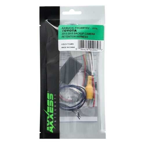 Axxess AXBUCH-TYCAM16V Select Toyota 2012-2015 Backup Camera Retention Harness