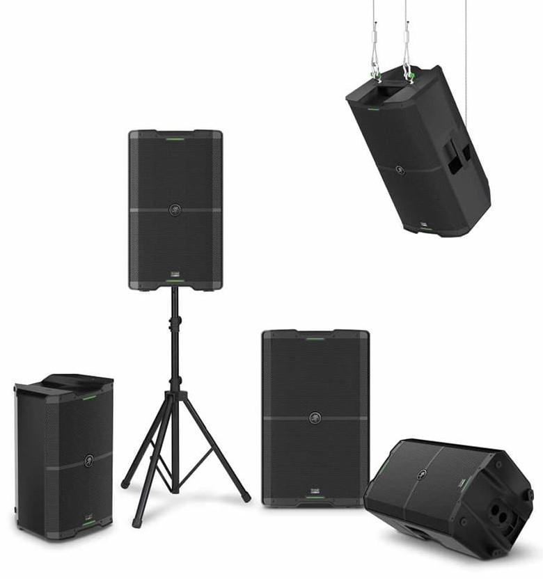 Mackie SRM210 V-Class SRM V-Class Series, 10-Inch 2000W High-Performance Loudspeaker, Powered-Black