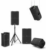 Mackie SRM212 V-Class SRM V-Class Series, 12-Inch 2000W High-Performance Loudspeaker, Powered-Black