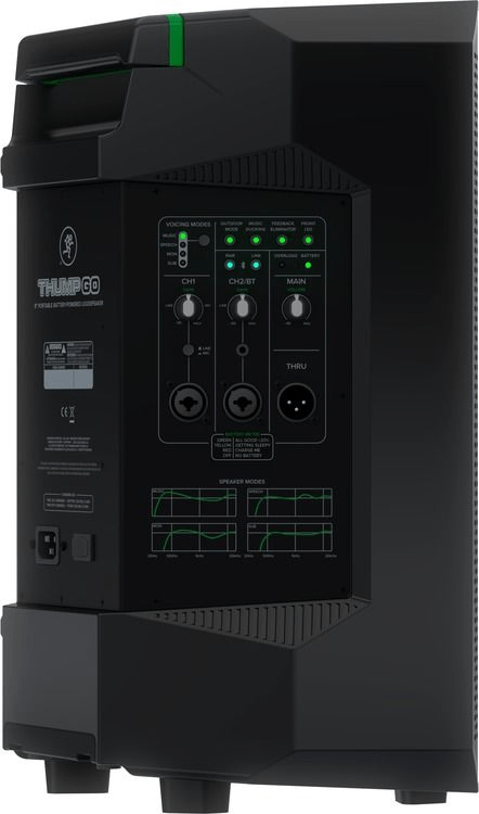 2 Mackie Thump GO 8" Portable Battery-Powered Loudspeaker