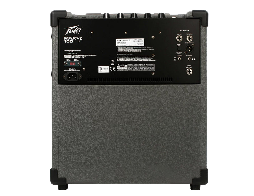 Peavey MAX100 1x10" 100-watt Bass Combo Amp+ Free Mr Dj Instrument Cable+Phone Holder