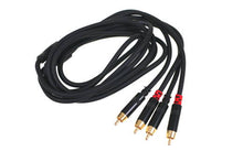 Charger l'image dans la galerie, Yorkville LP210RR Premium Dual RCA to RCA Cable - 10 Feet