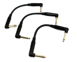 Yorkville PCC-06S1A Studio One Pedal Board Connector Cable (3-Pack) - 6 in
