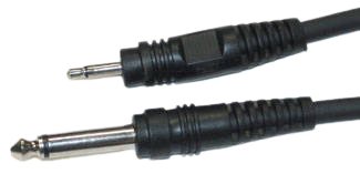 Yorkville A110MMP 1/8" Mono to 1/4" Mono Cable - 10 Feet