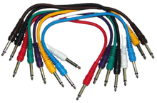 Charger l'image dans la galerie, Yorkville AA16 Mono 1/4in M To Mono 1/4in M Adaptor (8-Pack) - 1 ft