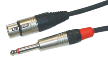 Load image into Gallery viewer, Yorkville LHNT-1 Standard Series Microphone Cable - HiZ to LoZ - 1 foot