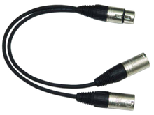 Charger l'image dans la galerie, Yorkville MC-1YM Standard Series XLR-F to 2x XLR-M Y-Cable