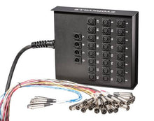 Load image into Gallery viewer, Yorkville SN-244XB Standard 24 Channel Snake w/XLR Sends &amp; Returns - 100 Feet