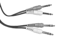Charger l'image dans la galerie, Yorkville A210SS Dual 1/4in TRS To Dual 1/4in TRS Cable - 10 ft