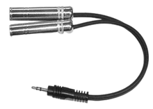 Charger l'image dans la galerie, Yorkville AA24Y 1/8 TRS-M to 2x 1/4 TRS-F Y-Cable