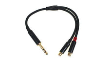 Load image into Gallery viewer, Yorkville LP30Y Premium 1/4-Inch TRS-M to 2x RCA Female Y-Cable