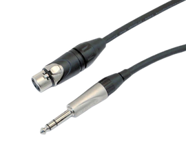 Yorkville PC-10XPMSDLX DLX Series Balanced XLR-M to TRS Cable - 10 Feet
