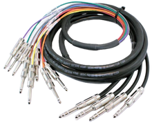 Load image into Gallery viewer, Yorkville PC-10ISPH4 4 Channel TRS To 8 x 1/4in Insert Snake