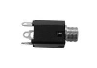 Charger l'image dans la galerie, Yorkville SWC-NL112B Swtchcraft Long Bushing Enclosed TRS 1/4 Inch Panel Jack