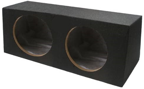 Absolute MDHF12 Dual 12" Universal Angled Hatchback Sealed Enclosure Box