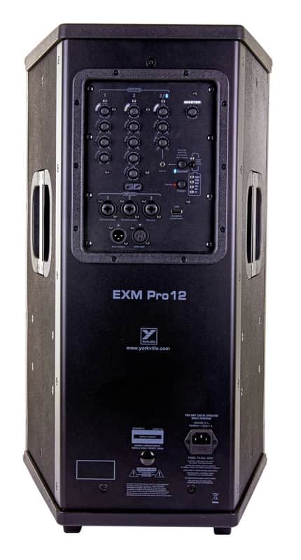 Yorkville EXMPRO12 | 12" 3-Way 800W Powered Loudspeaker