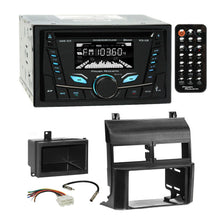 Charger l&#39;image dans la galerie, Power Acoustik PCD-52B CD USB MP3 BT Stereo Dash Kit Harness for 1988-94 Chevy GMC