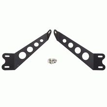 Charger l&#39;image dans la galerie, Metra Jeep JP-JKHM1 Hood Mount Brackets for 10 Inch Straight Lightbar Wrangler