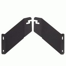 Charger l&#39;image dans la galerie, Metra Jeep JP-JKHM2  Hood Mount Brackets for 20 Inch Straight Lightbar Wrangler