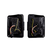 Charger l'image dans la galerie, Jeep JP-TL01S LED Grid Tailllights - Smoked Lens - Pair