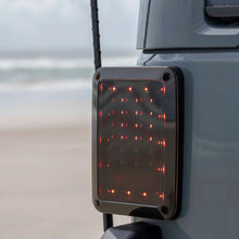 Charger l'image dans la galerie, Jeep JP-TL01S LED Grid Tailllights - Smoked Lens - Pair